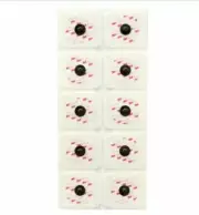 3M 2570 Red Dot ECG Snap Electrode Monitoring Foam Backing, Case of 1000