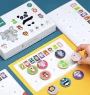 Wooden Animal Logic Brainteaser Game Kids And Children Educational Learning