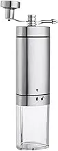 Coffee Grinder Manual - High Precision Stainless Steel Hand Coffee Mill Tool,Multifunctional Lightweight for Women, Men, Home, Traveling, Camping