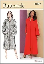 [Butterick] B6967AA Misses' and Women's Robe AA (XS-S-M-L-XL)