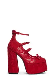 [Sugar Thrillz] Love Smiling Melody Platform Heels