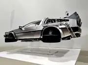 Clear Acrylic Display Stand for Hot Toys Delorean V2 - Free US Shipping