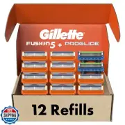 Gillette Fusion5 Men's Razor Blade Refills, 10 Count + Fusion5 ProGlide Razor