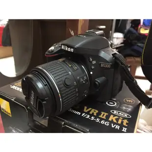 Nikon 尼康 入門款 中低階 D5300 翻轉螢幕 單眼相機 單眼 數位 相機 18-55 VR2 KIT 贈快門線