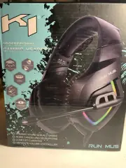 K1 Run Mus Gaming Headset PS4 With 7.1 Surround Sound Stereo,