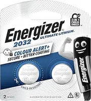 Energizer Reliable Lithium Ultimate CR2032 Coin Battery (Pack of 2)