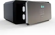 Fingerprint Cabinet Safe Box, Security Box with Digital Virtual Password Touch Screen, Secure Cash, Jewelry, ID Documents (1.45 Cubic Feet Black)