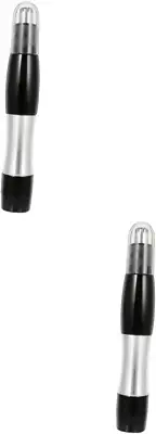 2 Pcs Nose Hair Trimmer Nose Hair Epilator Electric Nose Hair Razor Battery Nose