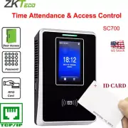 ZKTeco SC700 Access Control Attendance System ID RFID Card Sensor IP Time Clock