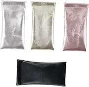 [Ipetboom] 4Pcs Sunglasses Storage Bags Portable Eyeglasses Pouches for Organizing Glasses Stylish Design Durable and Lightweight Holders