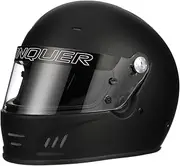 Conquer Snell SA2020 Approved Full Face Auto Racing Race Car Helmet - Adult | Men | Women | Youth - (Black or White) Ships from Australia