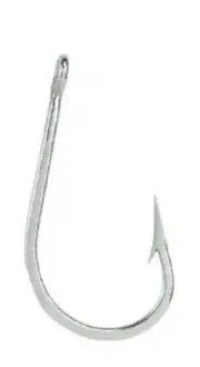 Mustad Southern and Tuna Hook, Forged, Knife Edge Point, : 7691S-SS-12/0-10