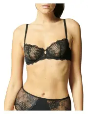 [Simone Perele] Reve Half Cup Bra in Black