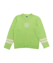 Stone Island Junior Compass Embroidered Crewneck Jumper 8Y,4Y,14Y,12Y,10Y lemon yellow