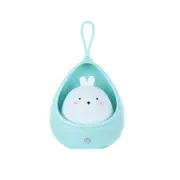 Small Pocket Family Sensor Light Intelligent Led Human Body Sensor Night Light Usb Cabinet Aisle Bedside Wardrobe Sensor Light (Blue Rabbit)