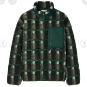 Uniqlo JW ANDERSON Fleece Jacket Dark Green size XXL