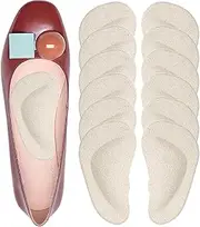 Correct-Position Gel Arch Support Insoles: Plantar Fasciitis & Flat Feet Relief, Adhesive Foot Pads for Pressure-Free Comfort- 6 Pairs