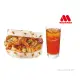 【MOS 摩斯漢堡】C524超級大麥海洋珍珠堡+冰紅茶 L(好禮即享券)