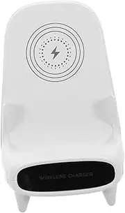 Chair Wireless Charging Mobile Phone Desktop Phone Stand Desk Gadgets Laptop Phone Mount Desktop Charger Desk Phone Charger Phone Charger Dock Charger Stand Desk Charger White PC