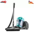 2400W Heavy Duty Bagless Multi Cyclonic Vacuum Cleaner HEPA Filter 2 Turbo Head