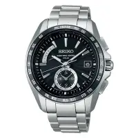 在飛比找Yahoo!奇摩拍賣優惠-SEIKO BRIGHTZ  鈦金屬四局電波腕錶-黑x銀/4