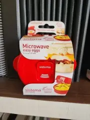 Microwave Egg Cooker and Poacher with Steam Release Vent Sistema
