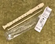 NEW Ravel Ivory RECORDER Musical Instrument Flute, Learn To Play, Music Teacher
