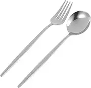 Cabilock 1 Set Western Dinnerware Stainless Steel Fork Spoon Modern Set Home Hotel Buffet