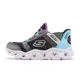 Skechers 童鞋 S Lights 黑 藍 銀 星星 發光 燈鞋 小朋友 套入式【ACS】 303701LBKMT