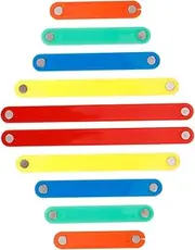GETAJGHSD Learning Toy Geometric Strips Math Puzzle Magnetic Whiteboard Tool for Boys and Learn Shapes Fractions