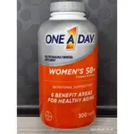 美國COSTCO BAYER 拜耳 一日女性50歲綜合維他命 ONE A DAY WOMEN'S 50+ , 300顆裝