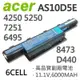 ACER 宏碁 AS10D5E 6芯 日系電芯 電池 8573TG D528 D530 D640 D640G