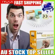 Nose Ear Hair Removal Wax Kit Sticks Easy Mens Nasal Waxing Remover Strips HI