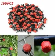 100× Garden Irrigation Automatic Watering System Micro Dripper Sprinklers AU