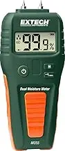 Extech MO55 Combination Pin/Pinless Moisture Meter,Green