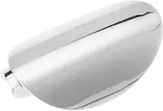 Be In Your Mind Car Outside Door Handle Cover Replacement Part 51217431945 Lock Core Key Hole Cover Cap Compatible with Mini Cooper F55 F56 2013-2019 Chrome
