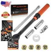 Versatile Spark Plug Torque Wrench Set - 6 Pieces with Precision Engineering