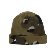 Burton Burke Beanie Kids in Forest Moss Cookie - Size OSFA -Multicoloured
