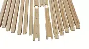 UNASSEMBLED PREMIUM QUALITY FULL DEPTH FRAMES FOR WAX FOUNDATION Pack of 10