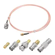 RG316 Coaxial Cables SMA Male to BNC Male with Adapter 4FT 1Pcs