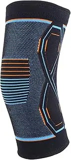 NYLON KNEE BRACE PROFESSIONAL COMPRESSION SLEEVE SUPPORT FOR FITNESS SPORTS BALL RUNNING (EVTSCANU5GQ-11)