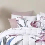 Bianca Carmela Polyester Bedspread/Pillowcase Home Bedding Set White