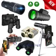 Military Zoom 180x100 20x50 Powerful Binoculars Day/Low Night Optics Waterproof
