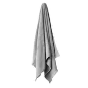 Linen House Aria Silver Cotton/Bamboo Quick Dry Bath Sheet/Towel 82x170cm Grey