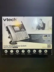 VTech 4-line Small Business System Main Console CM18445 New in Box