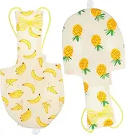 GANAZONO 2Pcs Clothing Reusable Bird Diaper Flight Suit Comfortable Nappy for Birds Lightweight and Breathable Keeps Your Pet and Healthy for Daily Wear