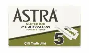 ASTRA Platinum Double Edge Safety Razor Blades -100 Pieces