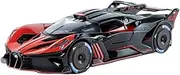Scale Finished Model Car 1:24 for Bugatti Bolide Alloy Diecast Sports Car Model Metal Concept Car Simulation Sound Light Gift Miniature Replica Car (Size : Red)