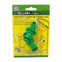 在飛比找蝦皮商城優惠-【SELLERY® 舍樂力】雙頭水管快速接頭 60-100 