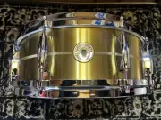 Gretsch G4160BBR USA Bell Brass 5x14" 8-Lug Snare Drum - Brass